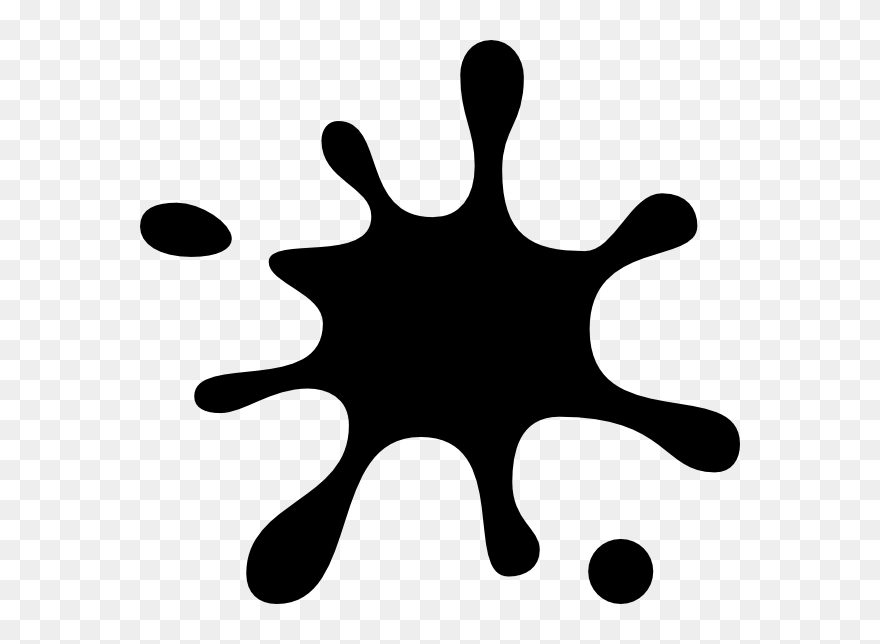 Paint Splatter Clip Art - Png Download