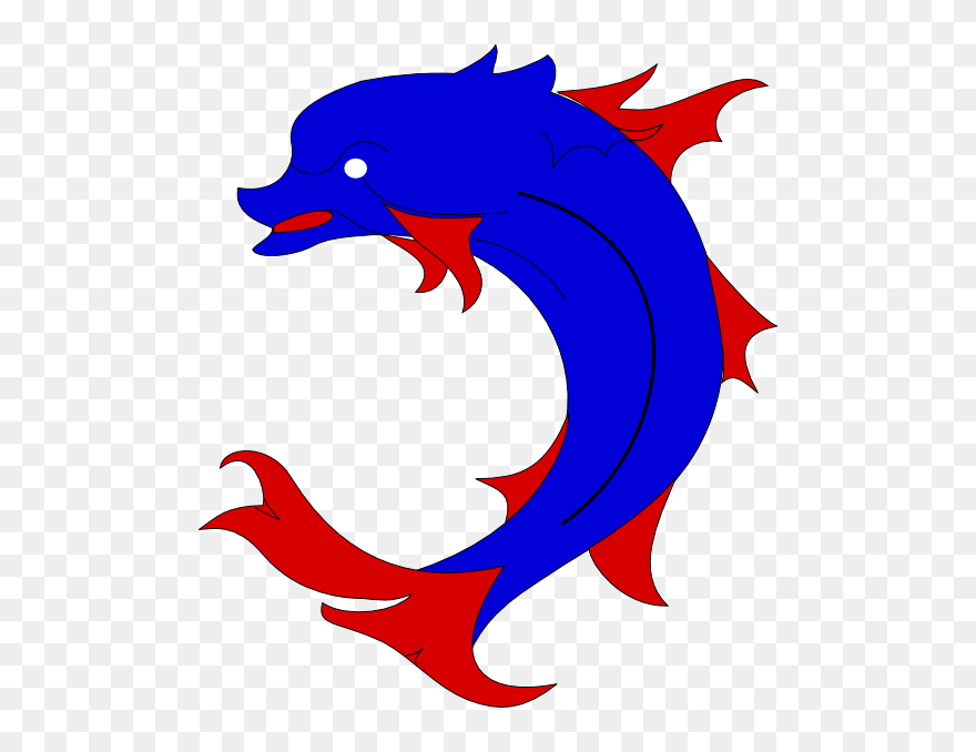 Dauphin Dolphin Svg Clip Arts 522 X 598 Px , Png Download - Provence Alpes Cote D Azur Transparent Png