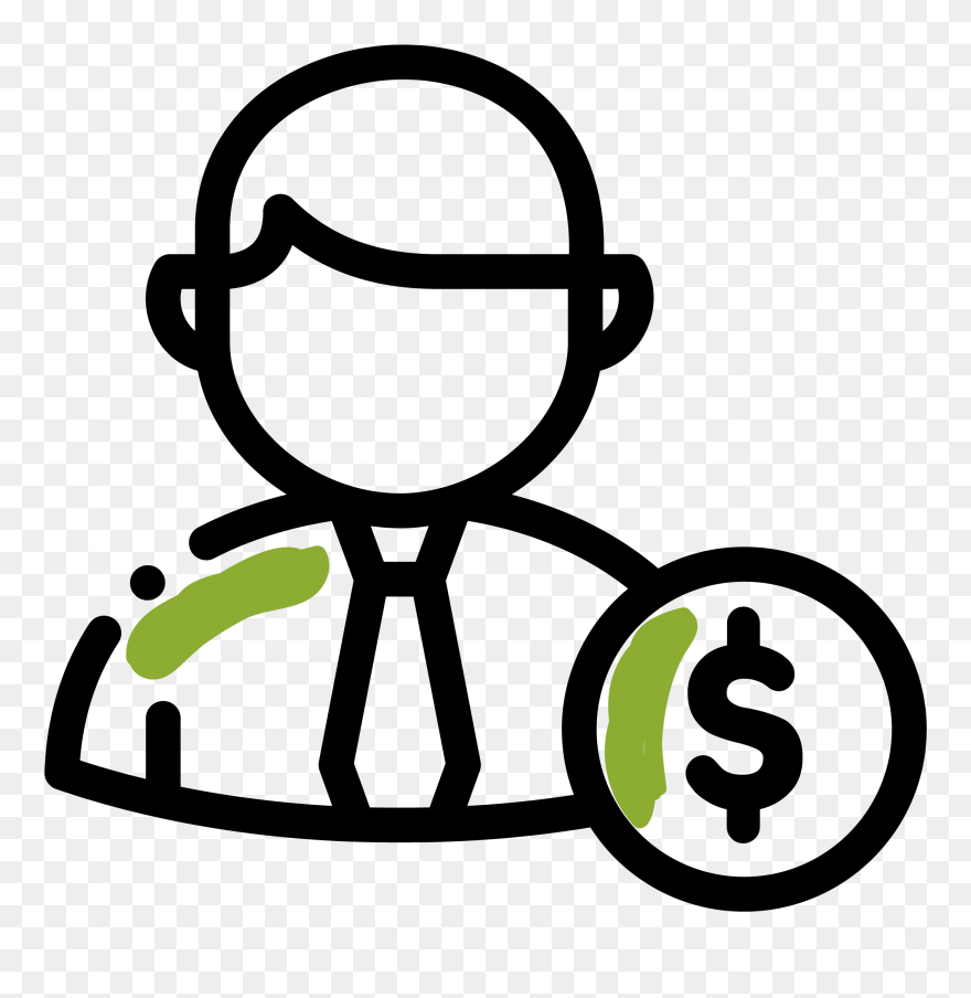 Payroll Forms With Kizeo Forms - Icon Outline Vector Businessman Clipart