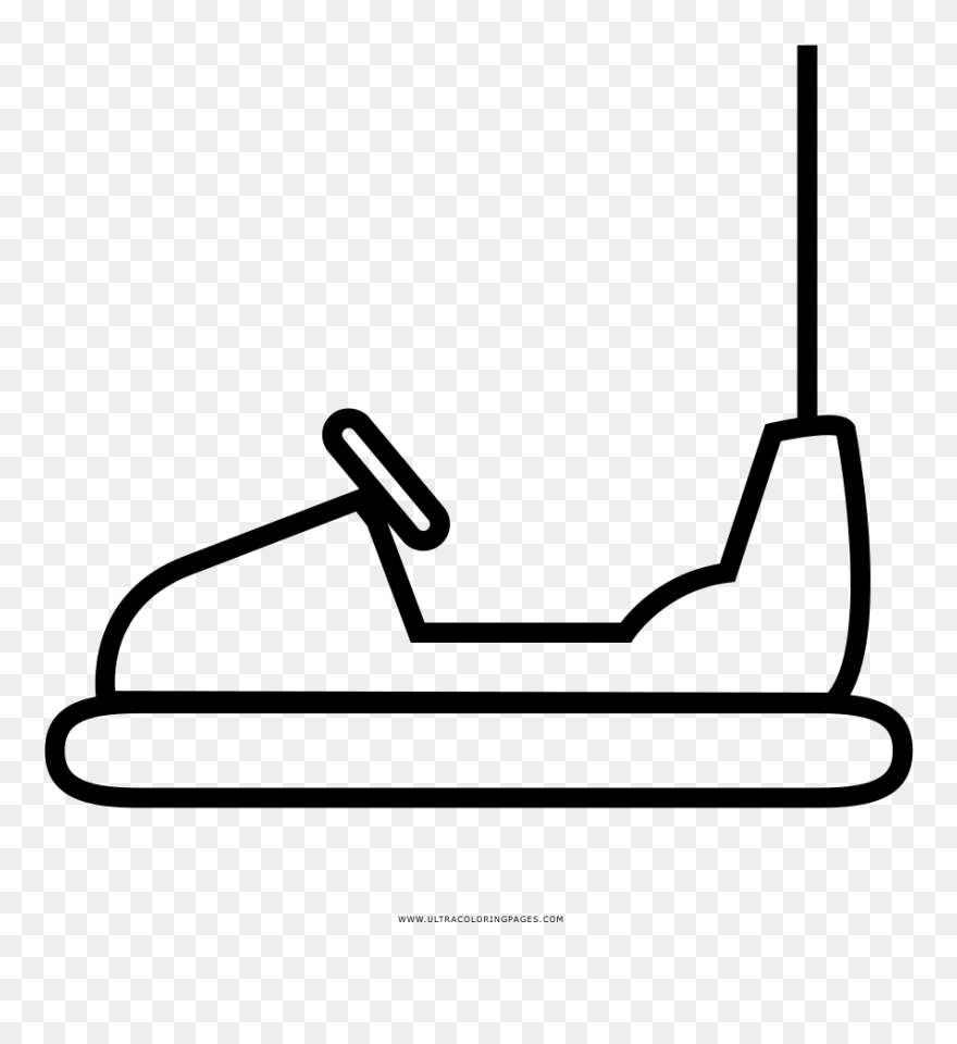 Bumper Car Coloring Page - Bumper Cars Coloring Pages Clipart