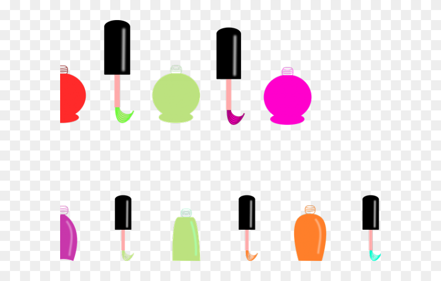 Nail Polish Clipart Manicure - Esmalte Png Transparent Png