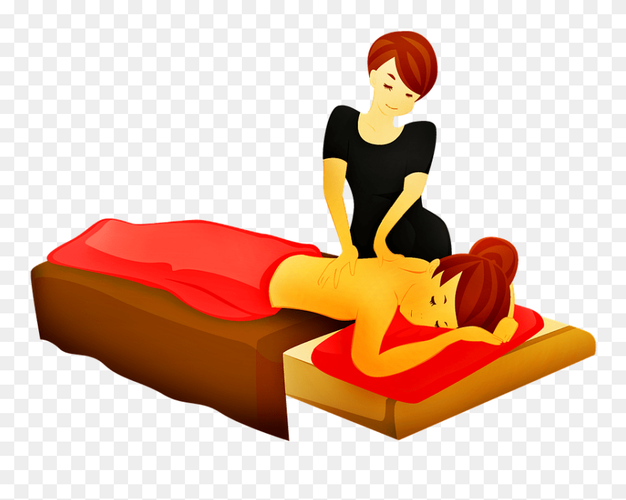 Clip Art Massage Therapist - Png Download