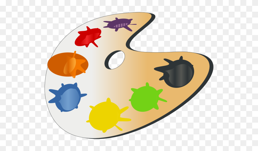 Art Palette Png Images - Colours Palette Clip Art Transparent Png