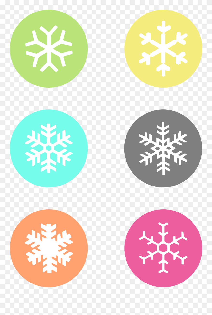 Transparent Bubble Guppy Clipart - Snowflakes Clipart Free Printables - Png Download