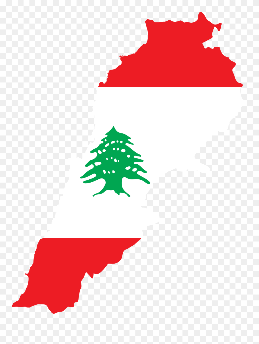 Lebanon Flag Clipart