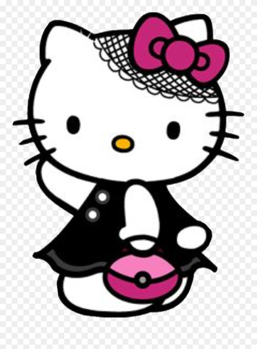 Hello Kitty Face Clipart - Png Download