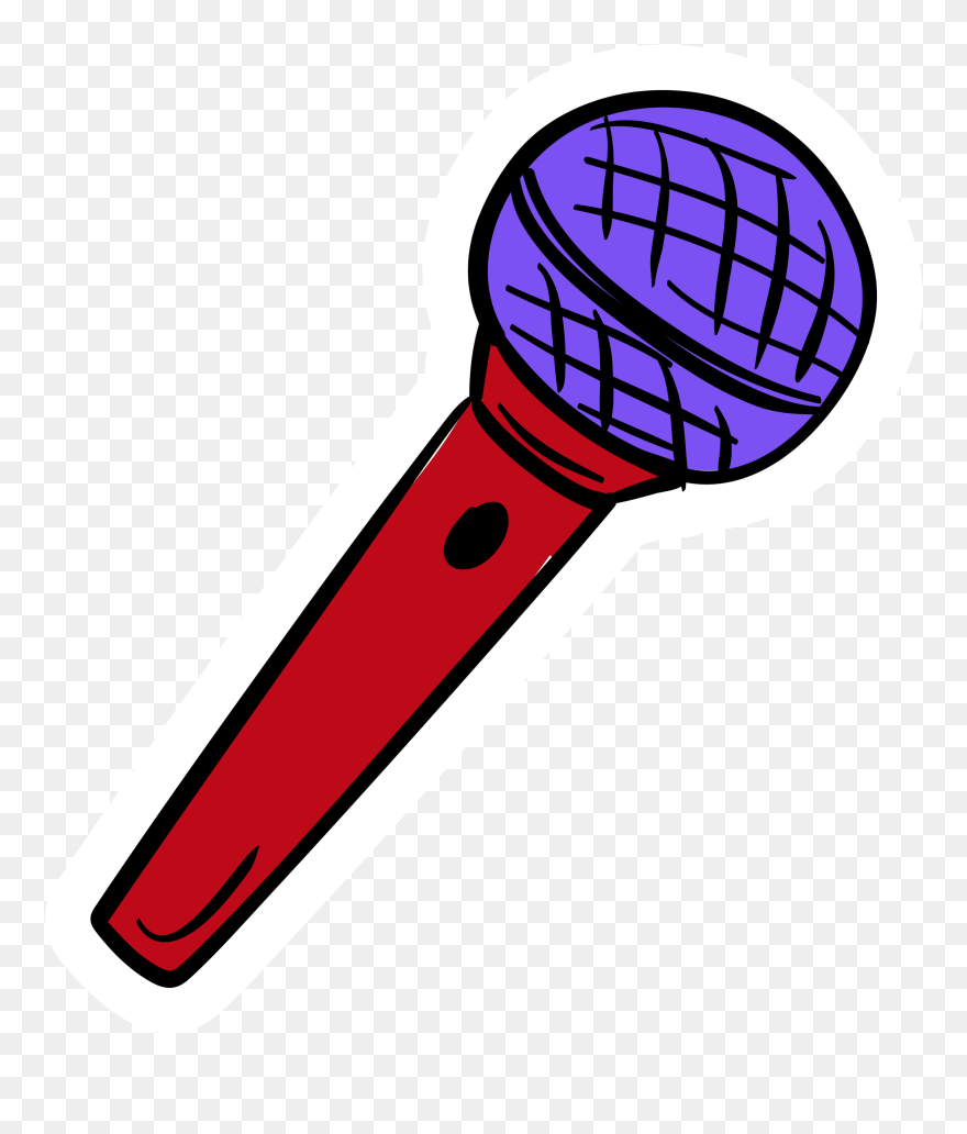 #music #concert #band #viza #sebu #mezzo #microphone - Cartoon Instruments Microphone Clipart