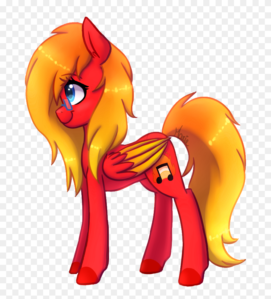 Ghostlymarie, Female, Happy, Looking Up, Mare, Oc, - Cartoon Clipart