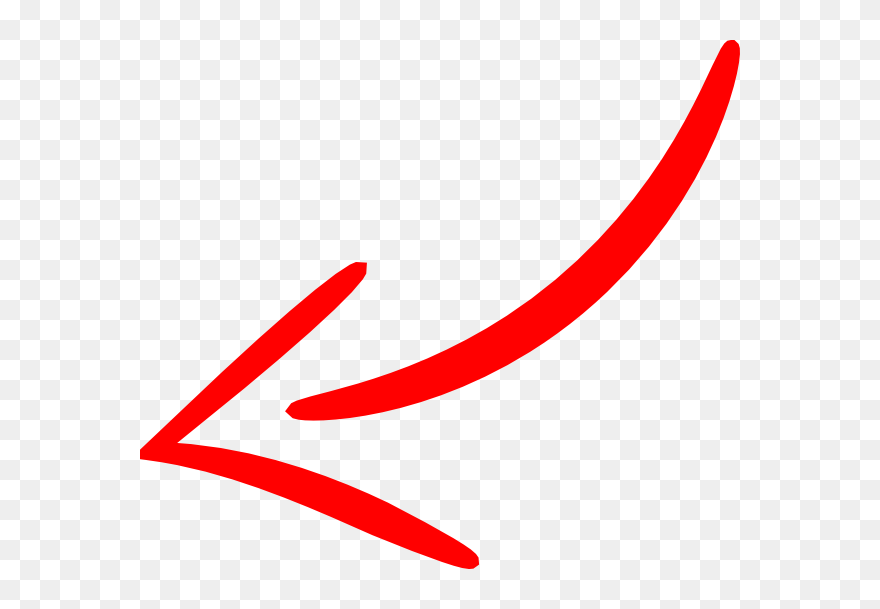 Transparent Background Red Arrow Png Clipart