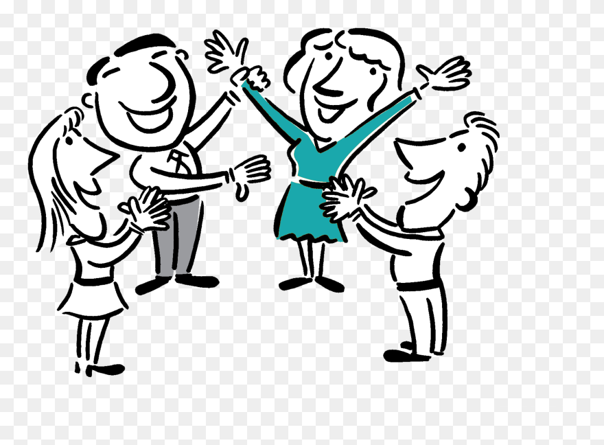 Support Drawing Diverse Child - Line Art Clipart