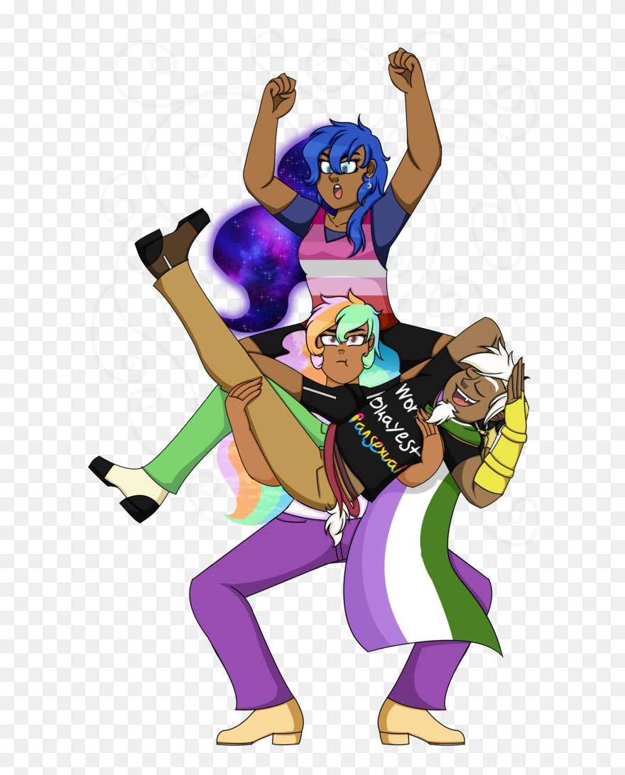 Diversity Drawing Character - Pride Draw Your Squad Clipart