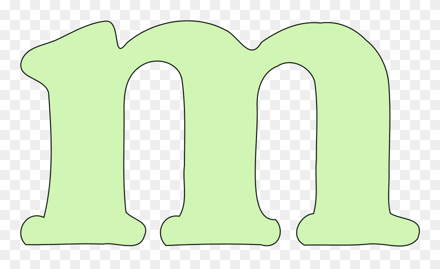 Big Image Png - Big Lowercase M Clipart
