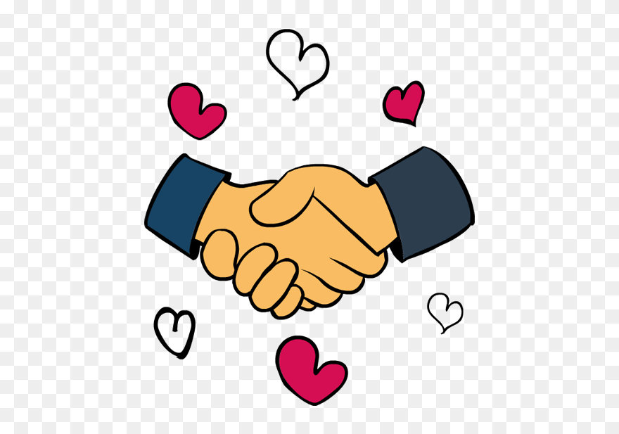 Kids Hand Shake Clip Art - Png Download