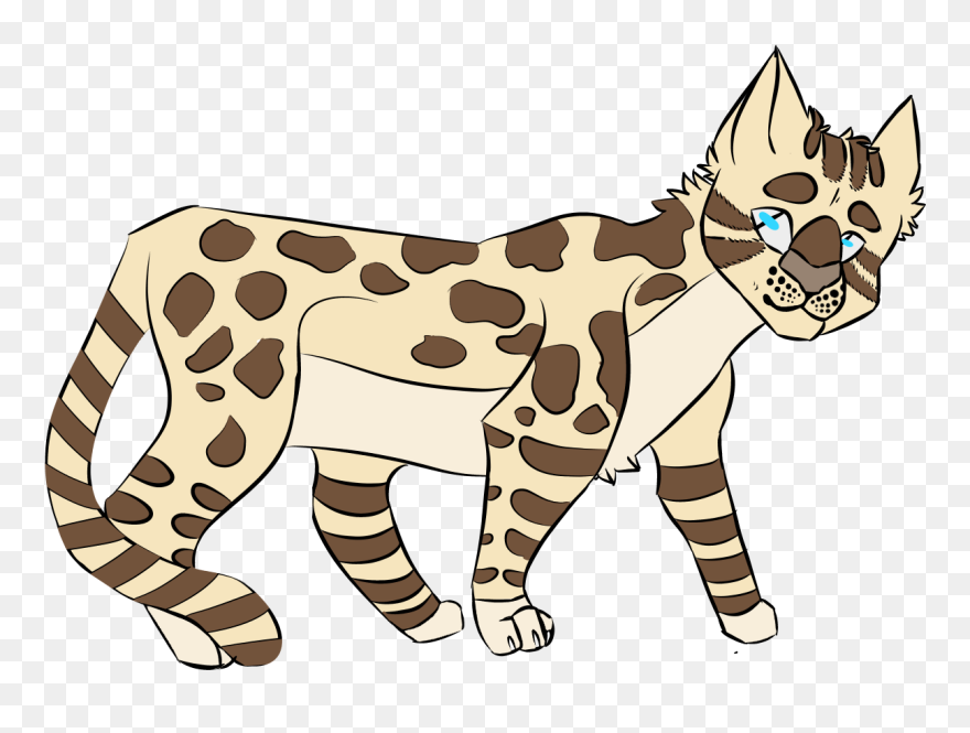 Mammal Clipart April - Cat - Png Download