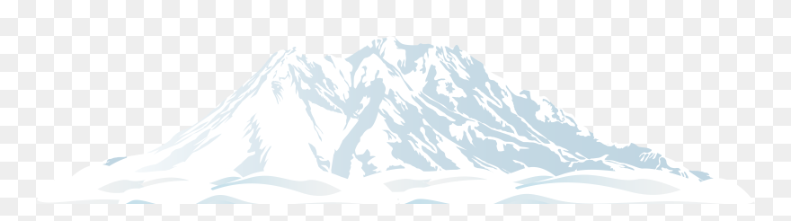 Snow Mountain Transparent & Png Clipart Free Download - Transparent Snow Mountain Png
