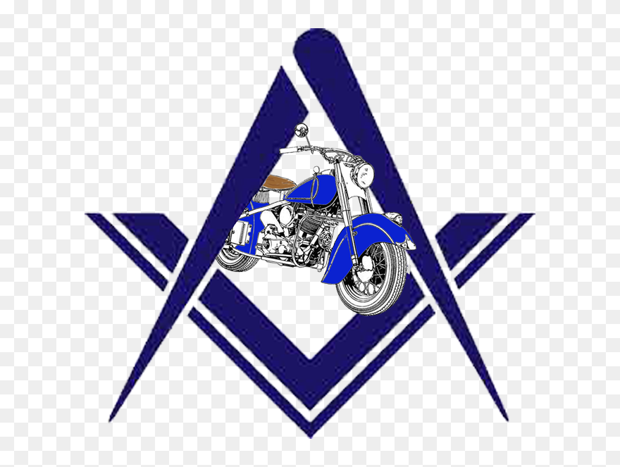 Masonic Bike - Square And Compass Logo Clipart