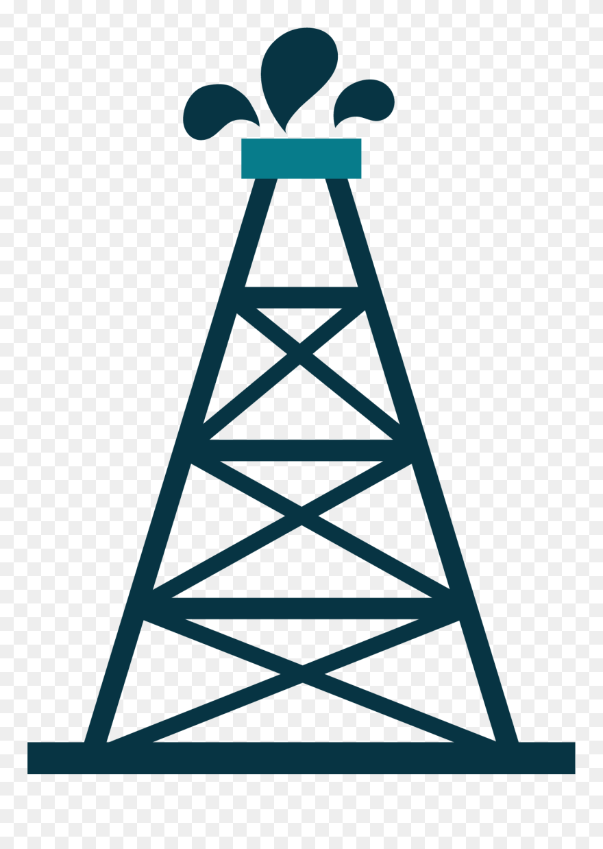 Petroleum Engineering Refinery Rig - Petroleo Dibujos Para Colorear Clipart