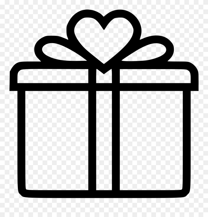 White Gift Box Vector Png Clipart