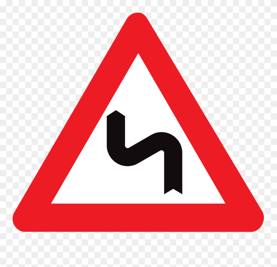 Belgian Road Sign A1c - Animal Crossing Road Sign Clipart