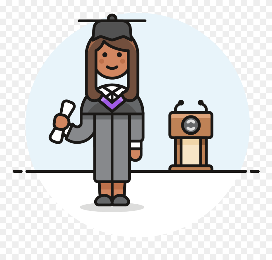 30 Graduate Female African American - Portable Network Graphics Clipart