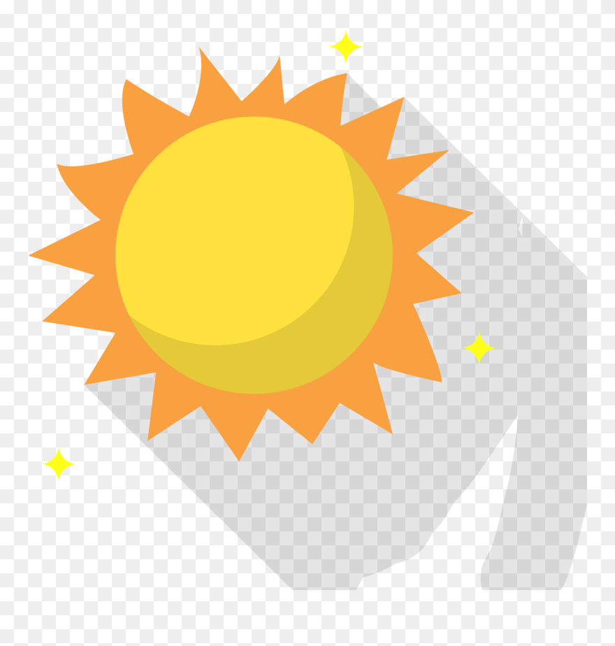 #ftestickers #clipart #cartoon #sun - Transparent Background Cartoon Sun Clipart - Png Download