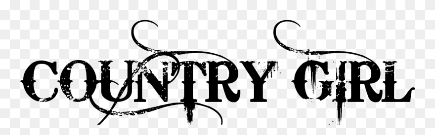 Country Boy Pictures - Country Girl Clipart Black And White - Png Download