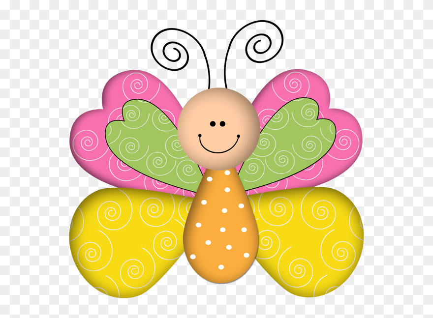 Borboleta Cute Png Clipart