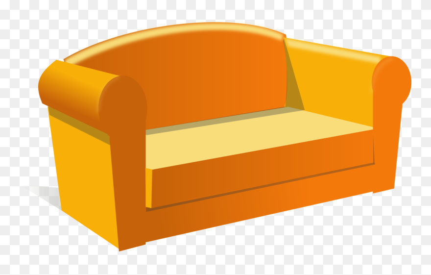 Angle,sofa Bed,couch - Sofa Clipart - Png Download