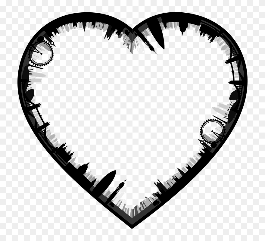 Transparent I Love London Clipart - Citi Heart Png