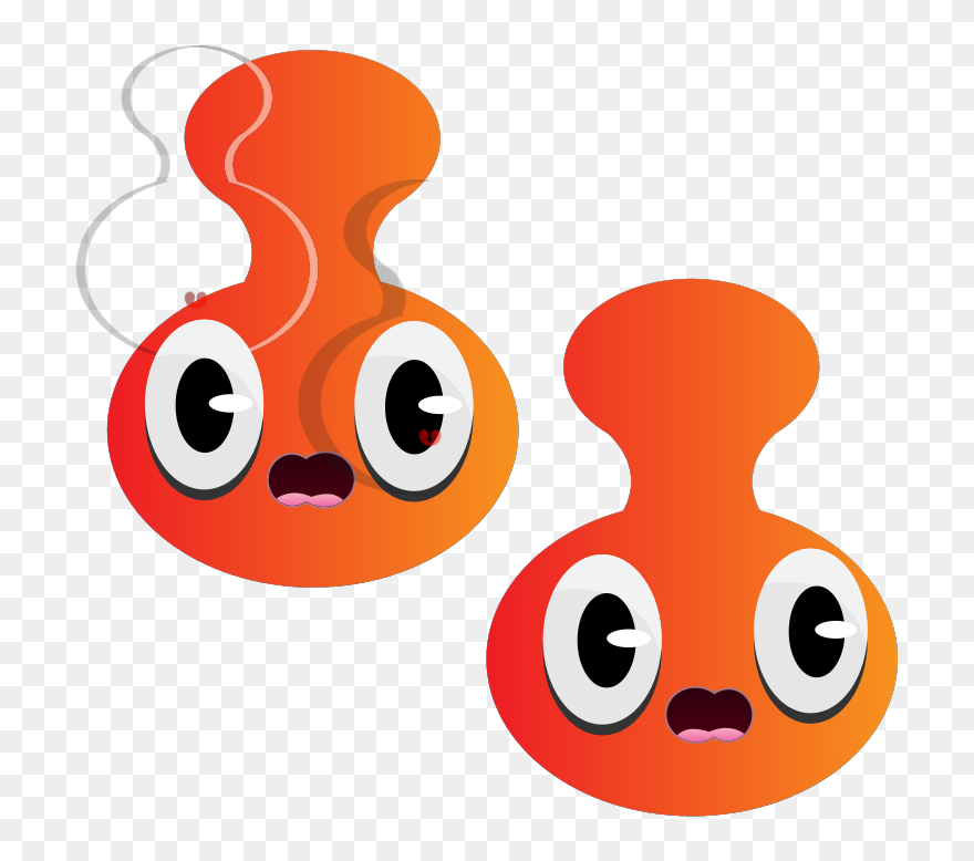 Orange Cartoon Heads Svg Clip Arts - Cartoon - Png Download