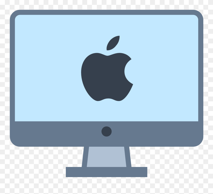 Clipart Mac Monitor - Mac Clipart - Png Download