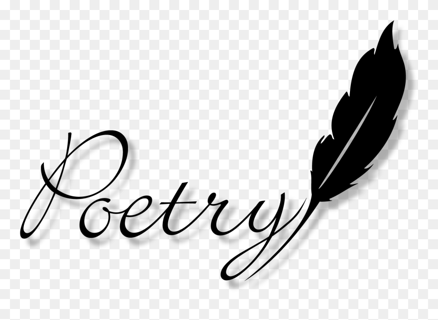 Poetry Clipart Cursive, Poetry Cursive Transparent - Transparent Poetry Clipart - Png Download