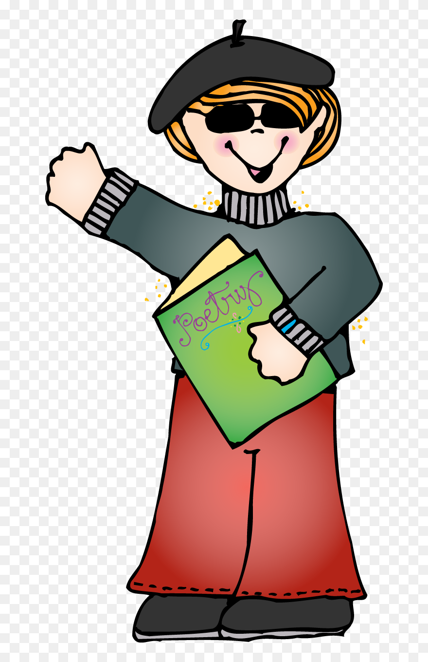 Mrs Williams Second Grade - Reading Poetry Clipart - Png Download