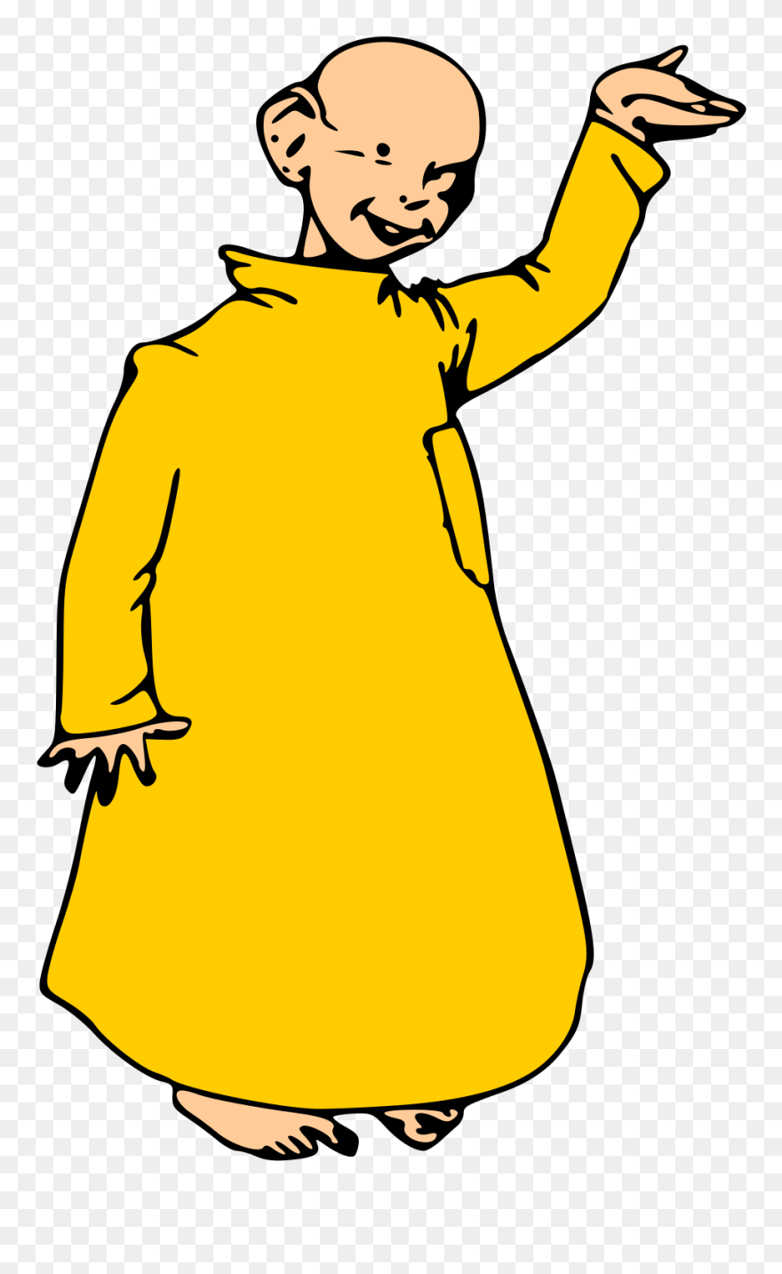Yellow Kid Clipart