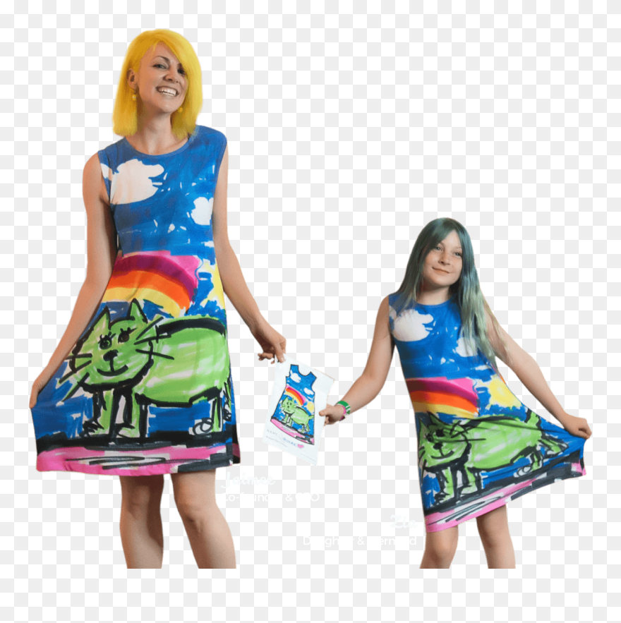 Girl Things To Draw Dress Clipart
