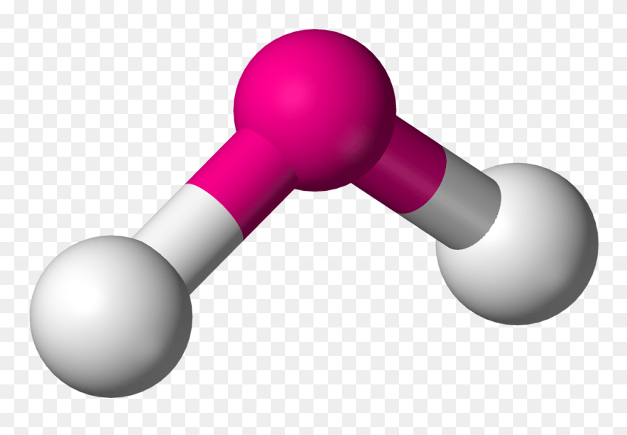 Transparent Bending Barbell Clipart - Trigonal Pyramidal Molecular Geometry - Png Download