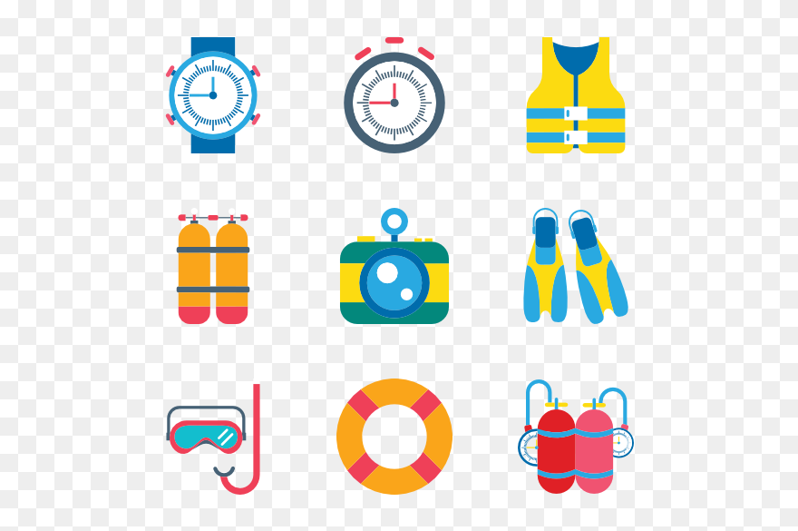 Diver Clipart Vector, Diver Vector Transparent Free - Png Download