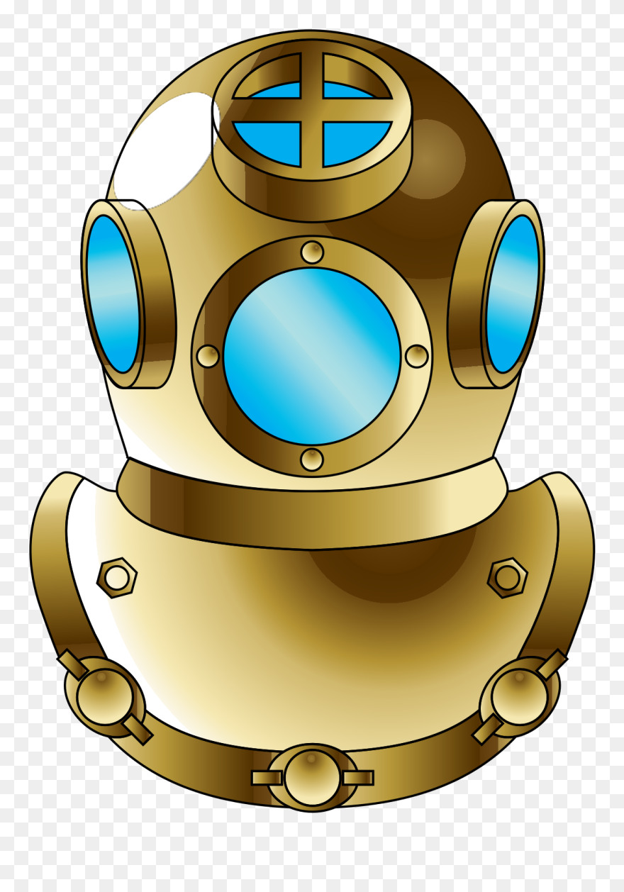 Diving Helmet Clipart