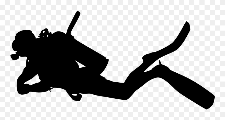 Underwater Diving Clipart