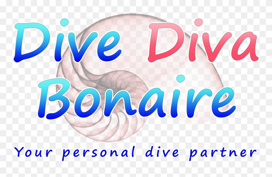 Dive Diva Bonaire Logo Trans Clipart