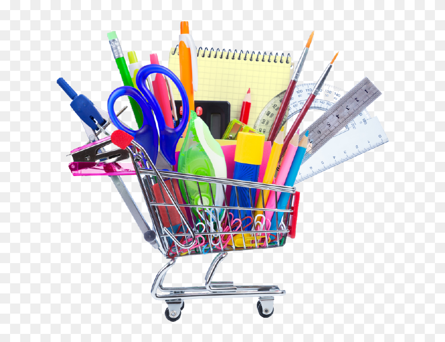 Poster For School Supplies Clipart