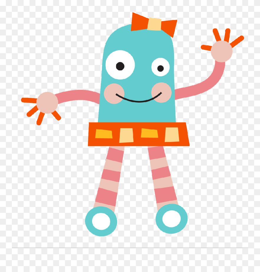 Cute Robots Png Clipart