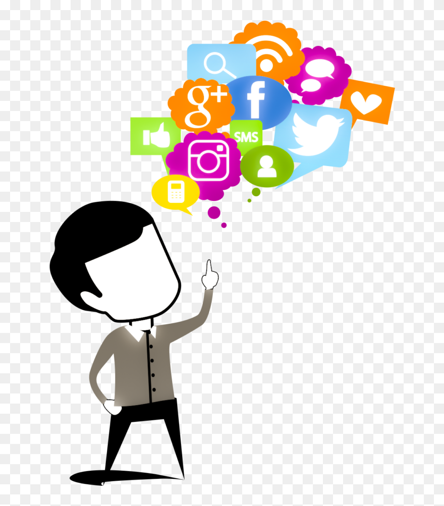 Social Media Marketing .png Clipart