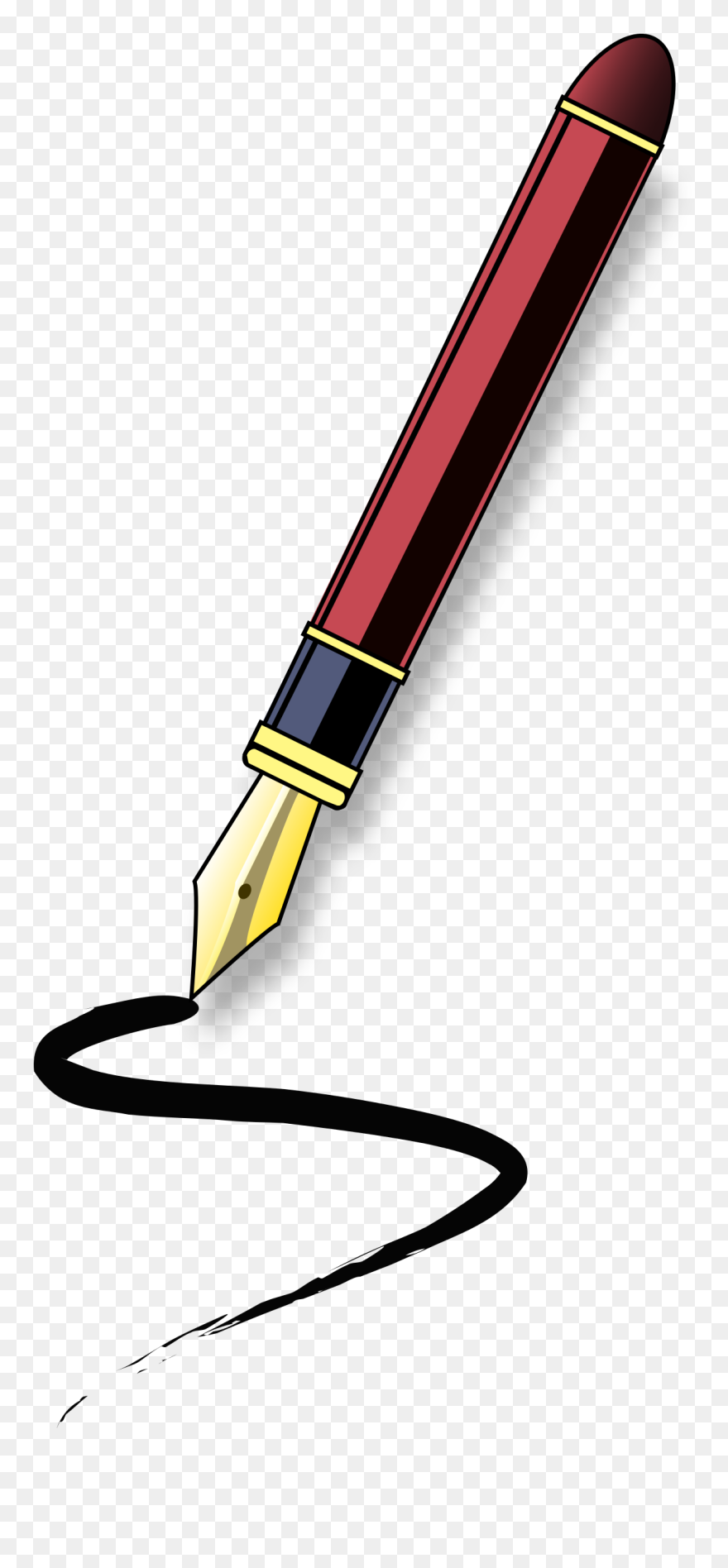 Ink Pen Clipart - Png Download