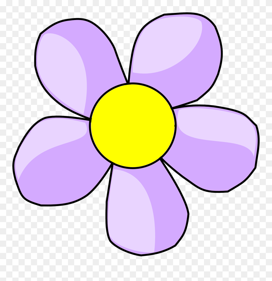 Green Flower Clipart - Png Download