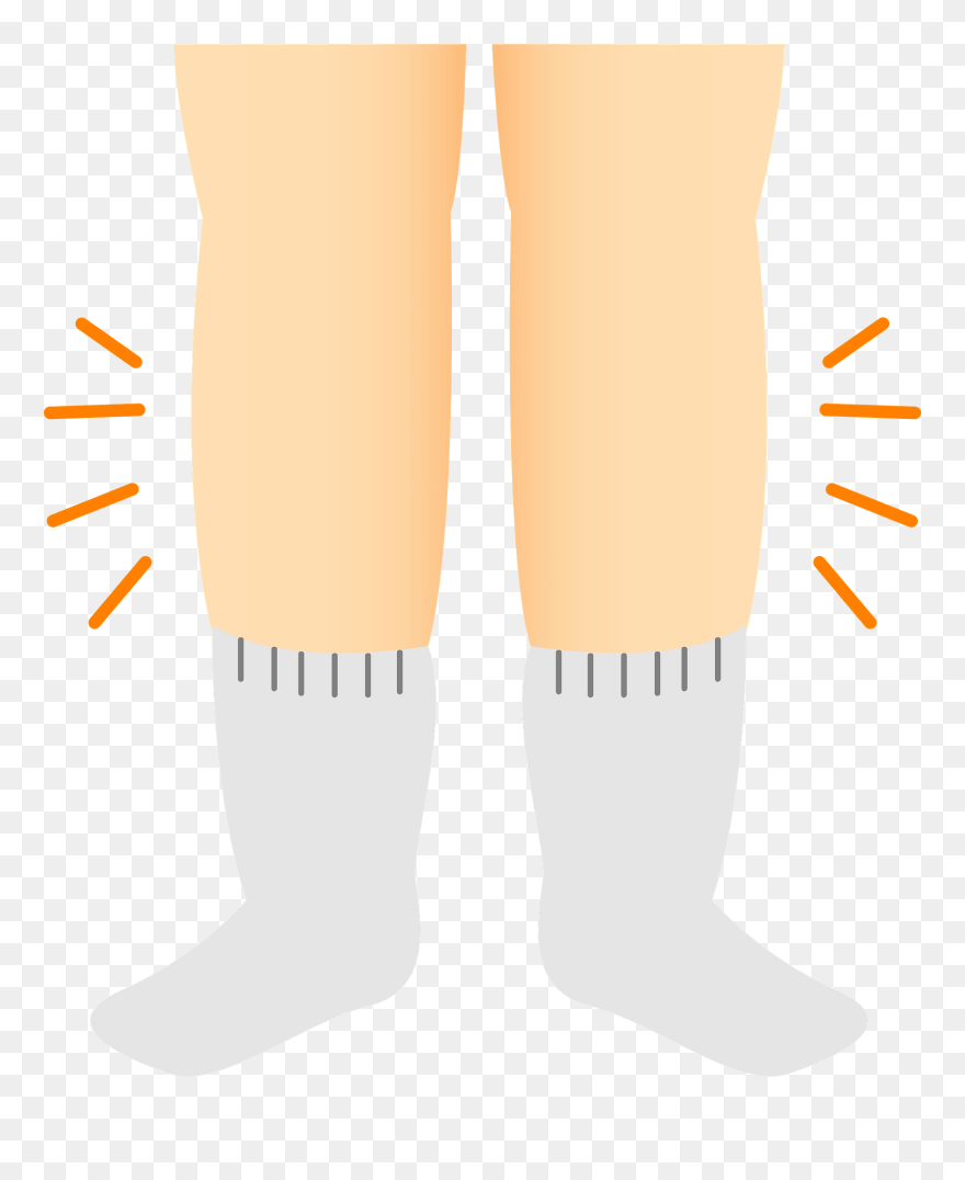 むくみ 足 イラスト フリー 素材 Clipart