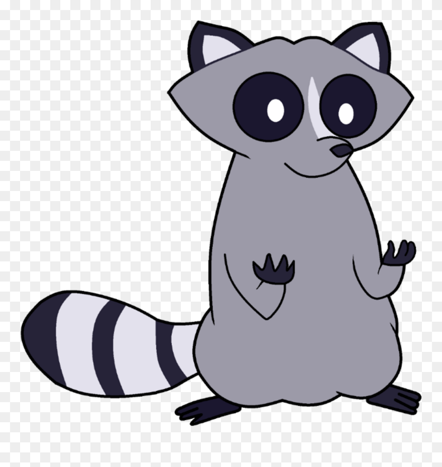 Cartoon Raccoon Png Clipart