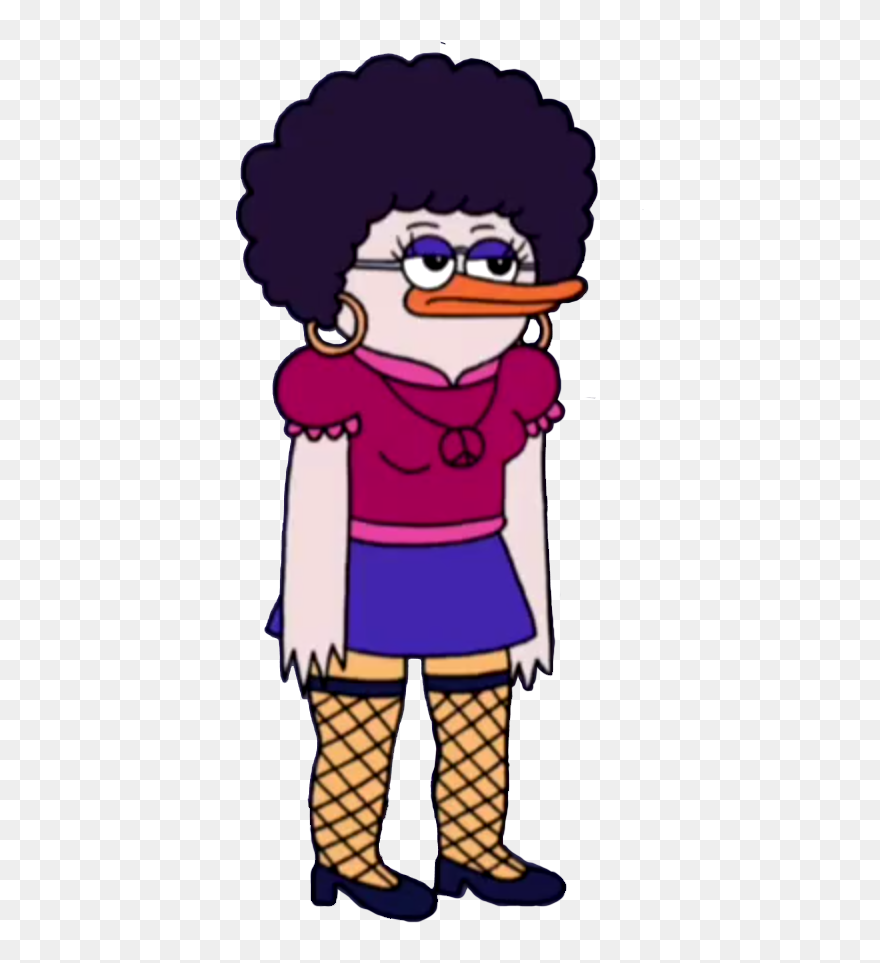 Regular Show Capicola Gang Member Duck - Regular Show Animatronics Clipart