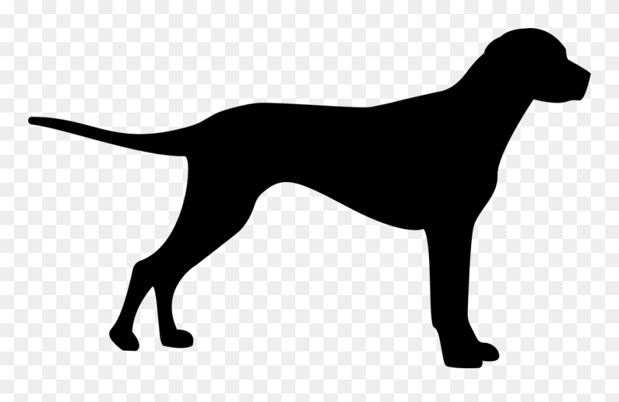 Library Of Coon Hunting Dog Clipart Royalty Free Download - Dog Silhouette Png Transparent Png