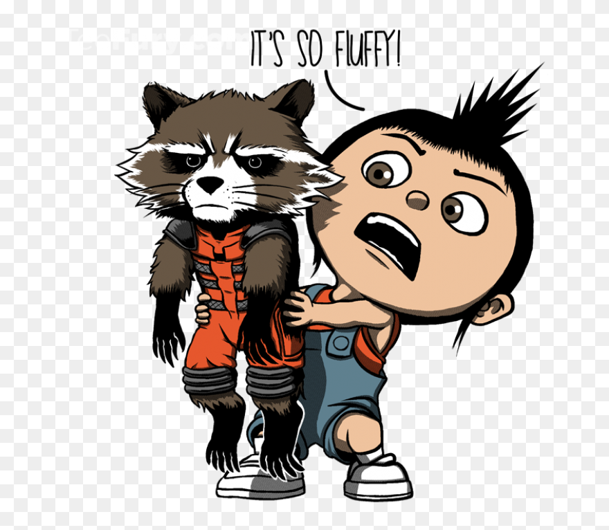 Drawing Raccoon Comic - Rocket Drawing Guardians Of The Galaxy Clipart